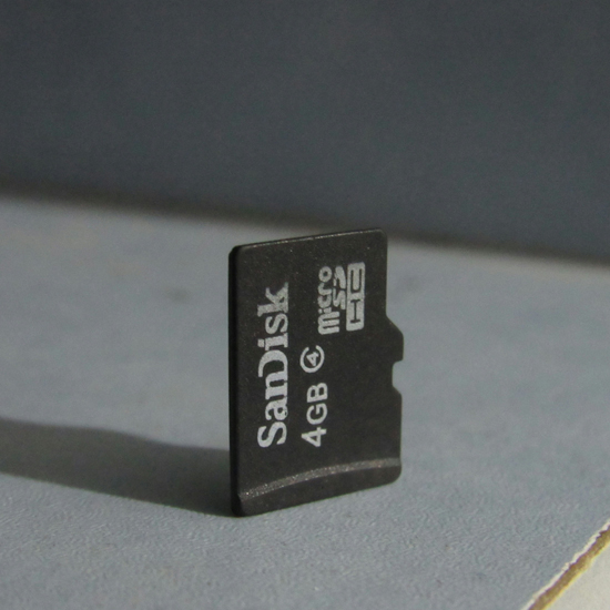 Dev Tech Solutions | an image showing a 4GB Micro SD card
