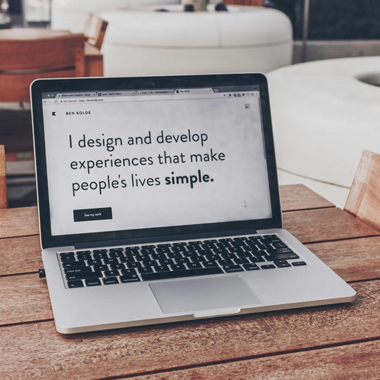 Dev Tech Solutions | a laptop with text on the screen