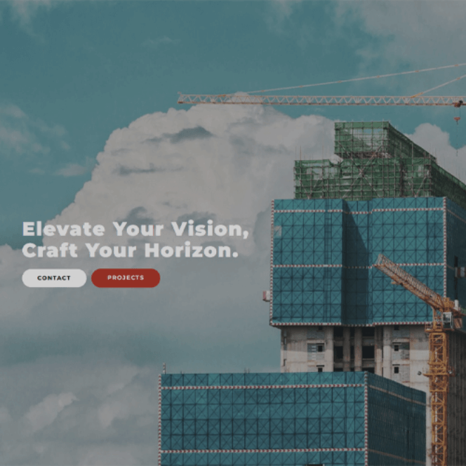 Dec Tech Solutions | Portfolio | Pinnacle Horizons | An image showing the Pinnacle Horizons hero section