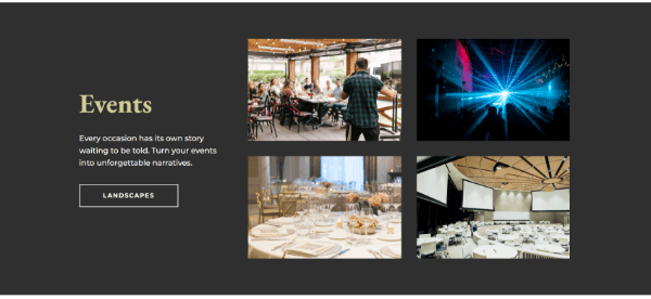 Dev Tech Solutions | Portfolio | Captured Moments | An image showing a services section