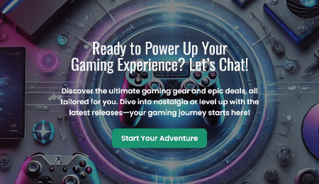 Dev Tech Solutions | Portfolio | Console Craze | Project image showing the Call To Action section